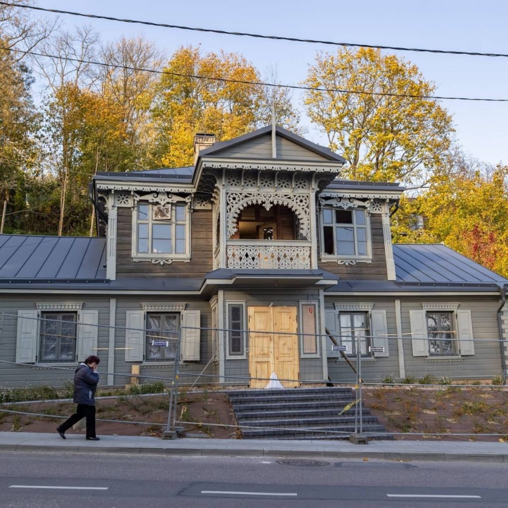 Medinės architektūros muziejus (Polocko g. 52) - Museum - construction photos