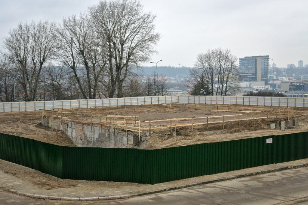 Nacionalinė koncertų salė "Tautos namai" (V. Mykolaičio-Putino g. 5) - Concert hall - construction photos