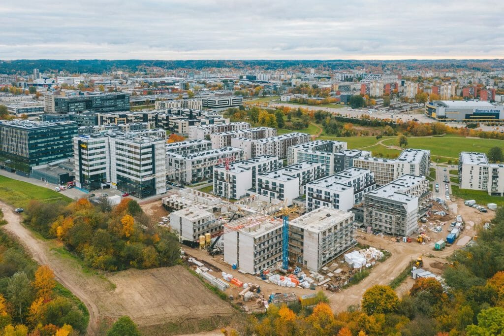 Liv_in Vilnius Ozas (Vito Gerulaičio g. 4) - Co-living - construction photos