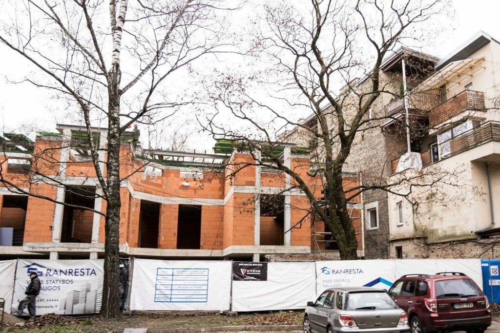 Pylimo g. 12 (Pylimo g. 12) - Row housing - construction photos