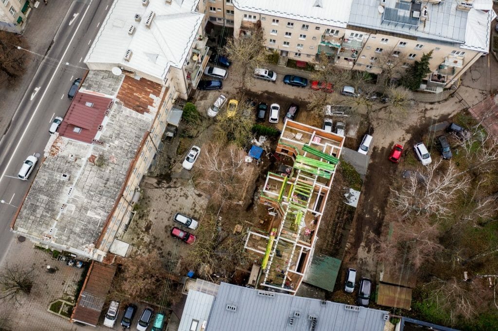 Pylimo g. 12 (Pylimo g. 12) - Row housing - construction photos