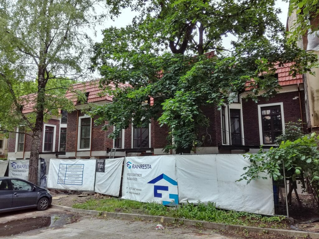 Pylimo g. 12 (Pylimo g. 12) - Row housing - construction photos