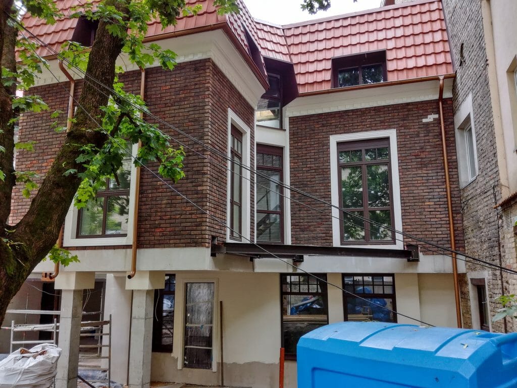 Pylimo g. 12 (Pylimo g. 12) - Row housing - construction photos