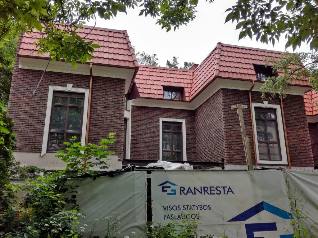 Pylimo g. 12 (Pylimo g. 12) - Row housing - construction photos