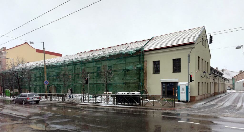 Pranciškonų parkas (Pylimo g. 30 / Lydos g. 4) - Multi apartment - construction photos