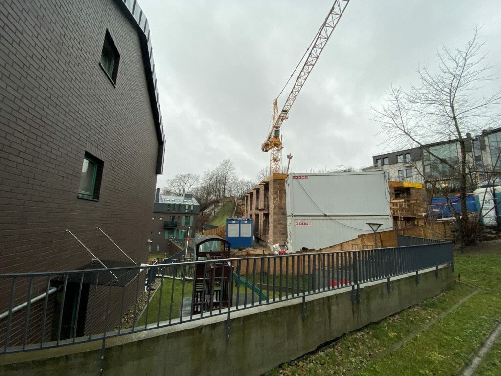 Andrum renesansas (Kreivasis skg. 4) - Multi apartment - construction photos