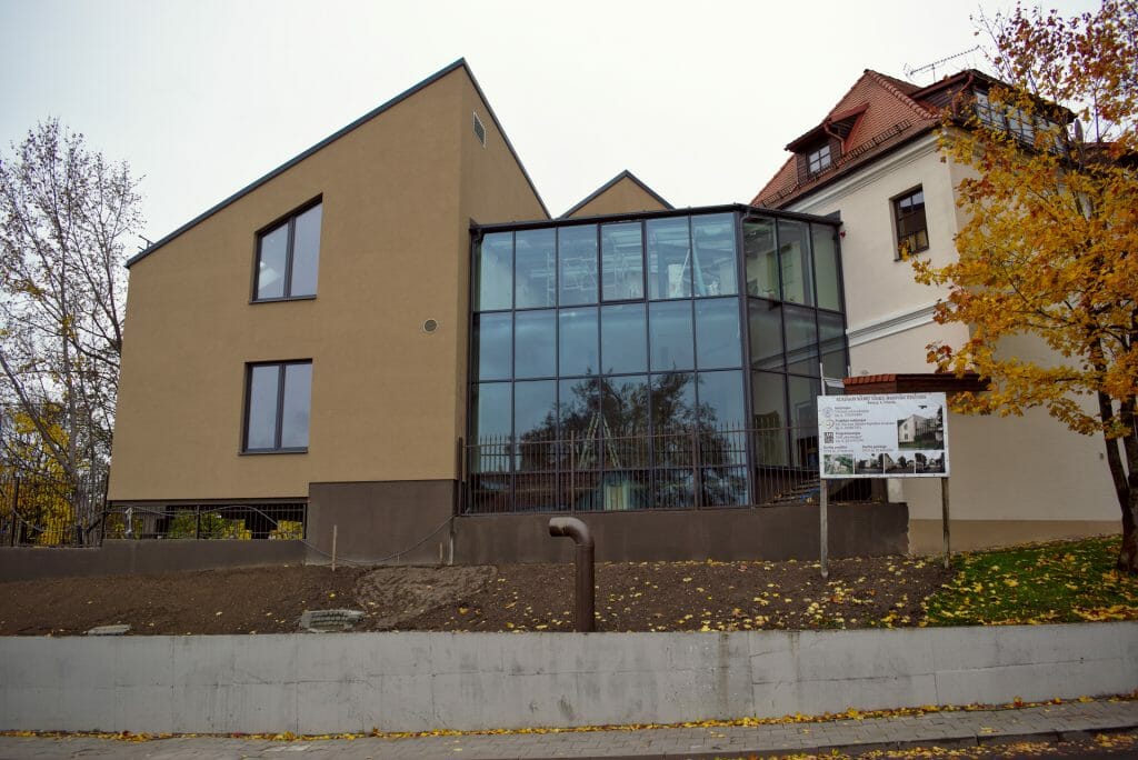 Pal. kun. Mykolo Sopočkos hospiso vaikų skyrius (Rasų g. 4) - Specialized care center - construction photos