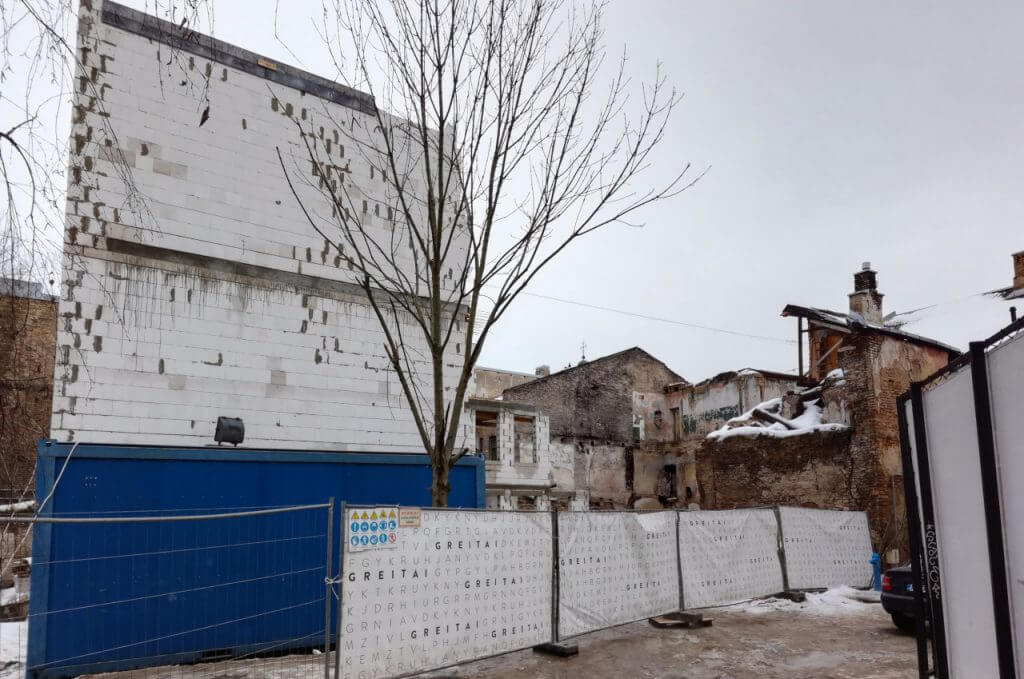 Raugyklos g. 3 (Raugyklos g. 3) - Multi apartment, Office center - construction photos