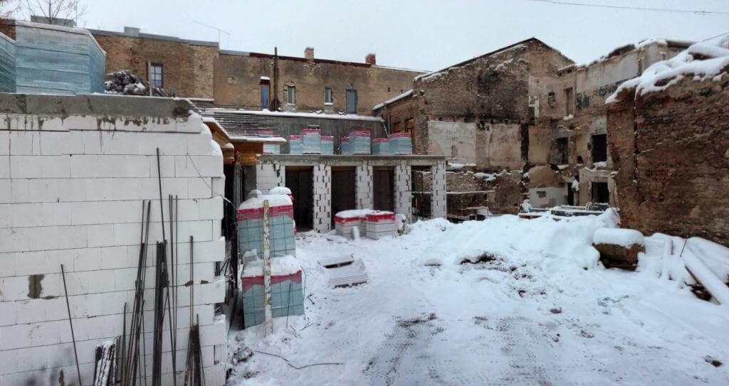 Raugyklos g. 3 (Raugyklos g. 3) - Multi apartment, Office center - construction photos