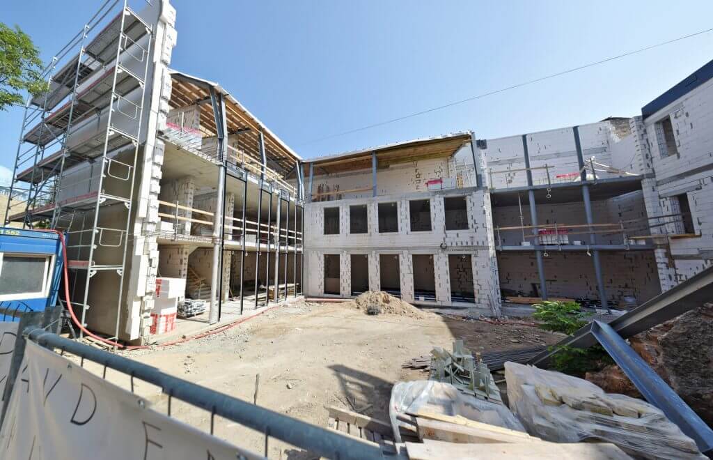 Raugyklos g. 3 (Raugyklos g. 3) - Multi apartment, Office center - construction photos