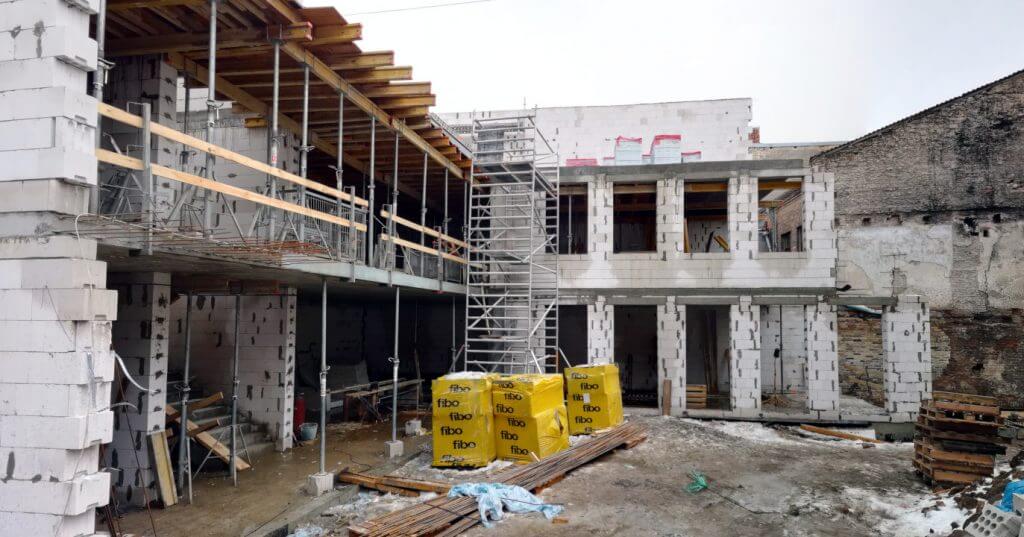 Raugyklos g. 3 (Raugyklos g. 3) - Multi apartment, Office center - construction photos