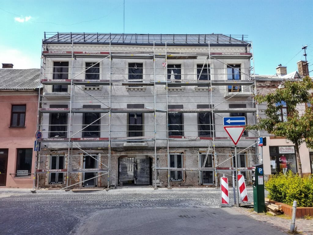 Raugyklos g. 3 (Raugyklos g. 3) - Multi apartment, Office center - construction photos