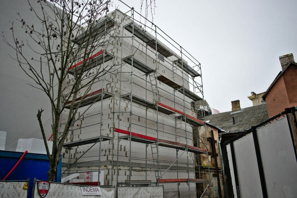 Raugyklos g. 3 (Raugyklos g. 3) - Multi apartment, Office center - construction photos