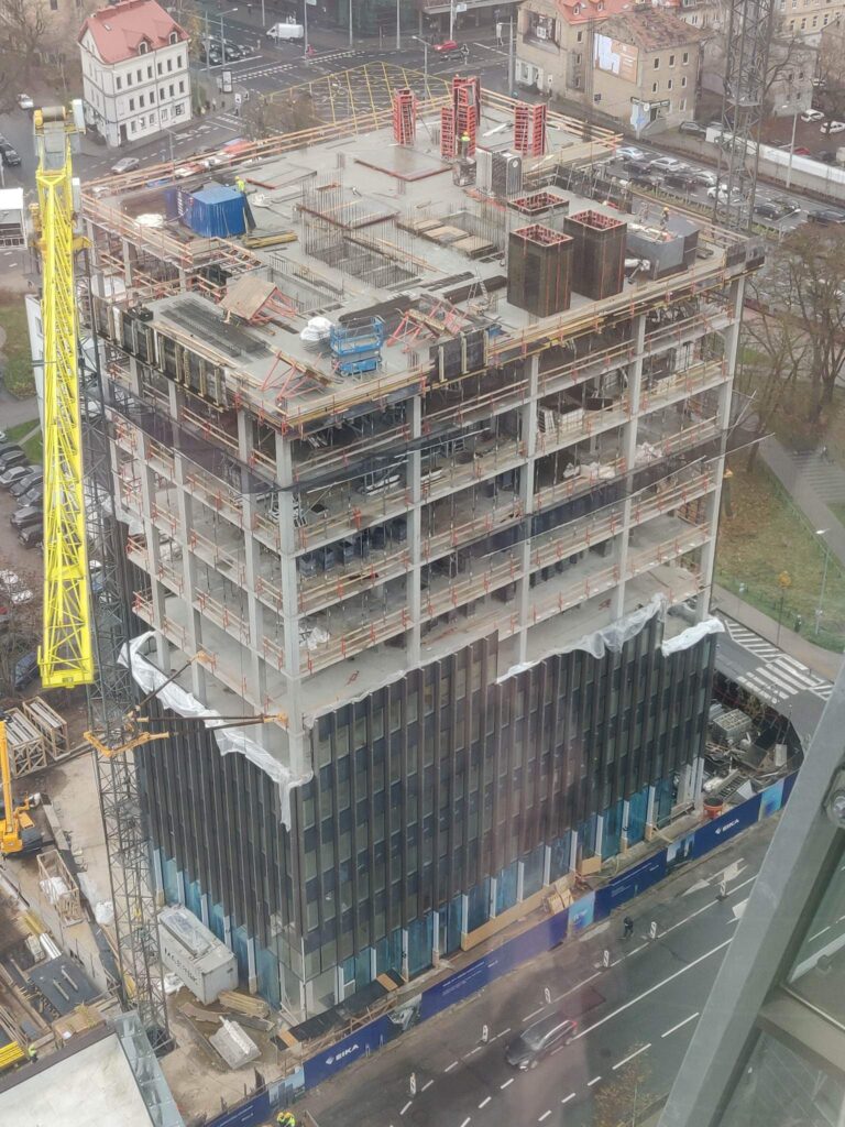 FLOW (Lvovo g. 21A) - Office center - construction photos