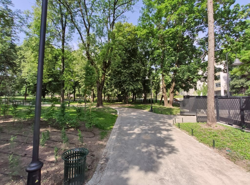 Reformatų parkas (Pylimo g.) - Parkas - statybų nuotraukos