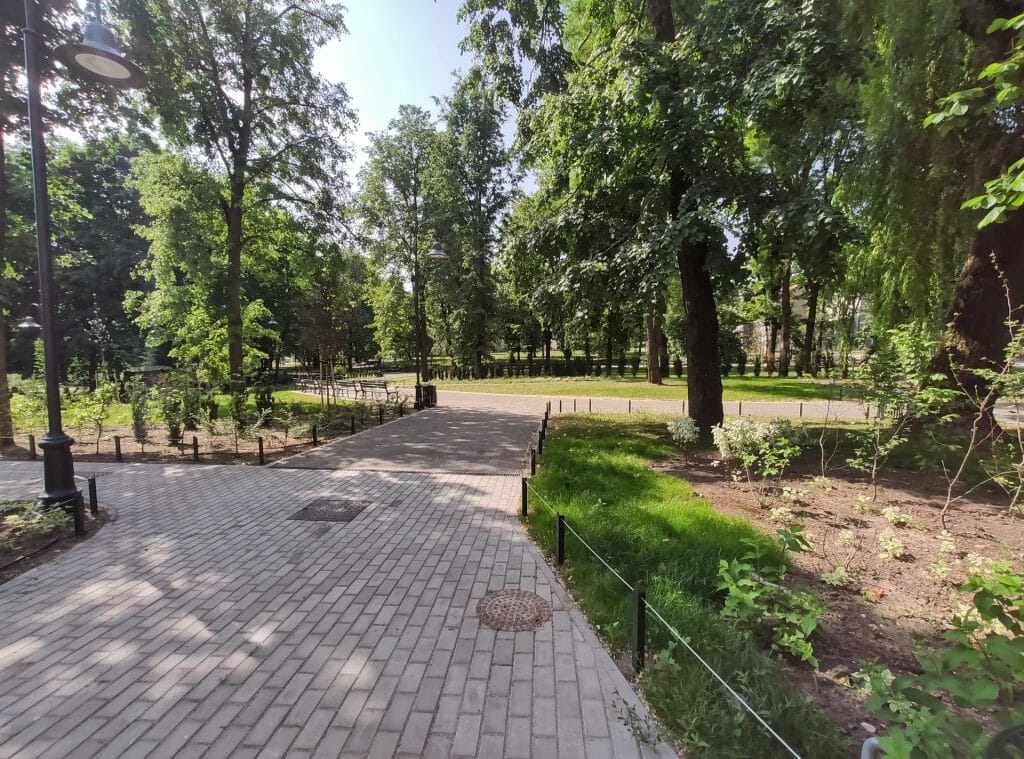 Reformatų parkas (Pylimo g.) - Parkas - statybų nuotraukos