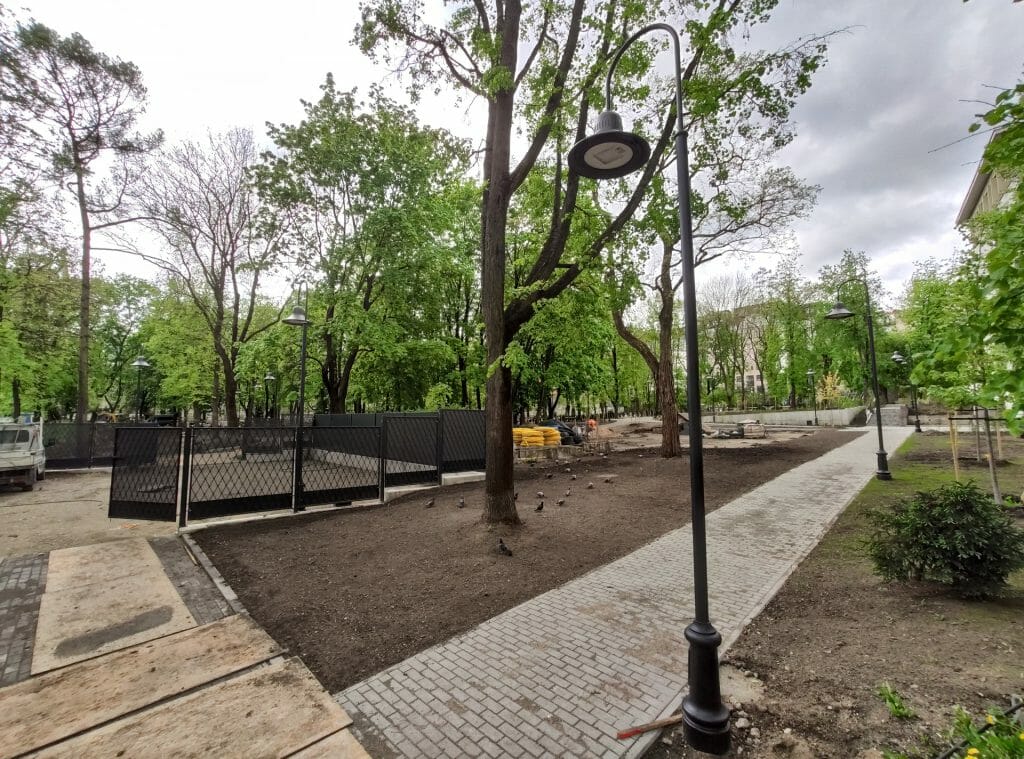 Reformatų parkas (Pylimo g.) - Parkas - statybų nuotraukos