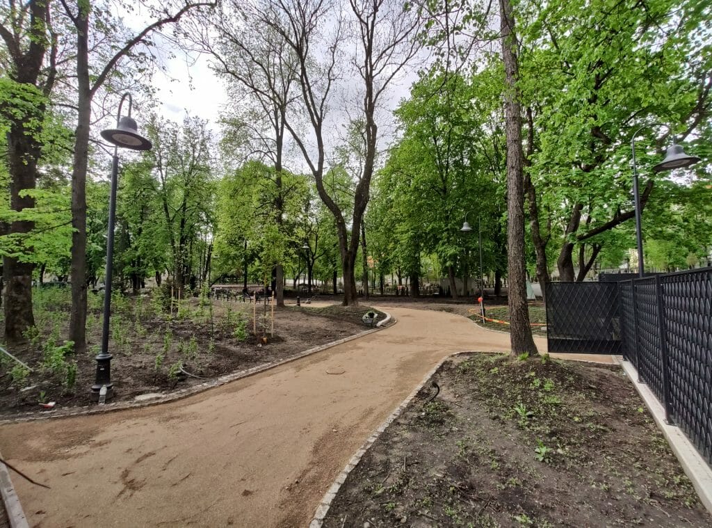 Reformatų parkas (Pylimo g.) - Parkas - statybų nuotraukos