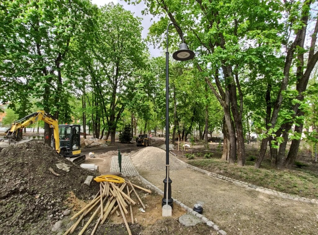 Reformatų parkas (Pylimo g.) - Parkas - statybų nuotraukos