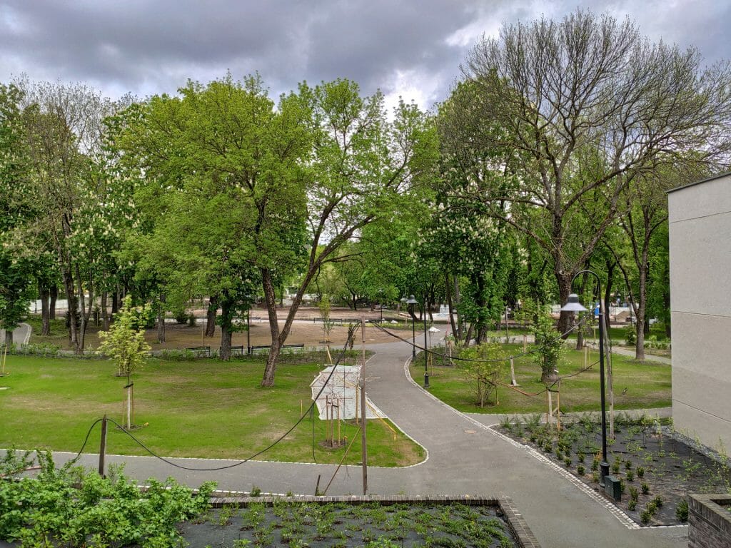 Reformatų parkas (Pylimo g.) - Parkas - statybų nuotraukos