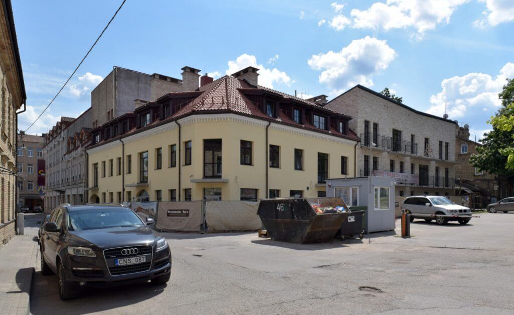 Senamiesčio arka (Plačioji g. 4) - Multi apartment - construction photos