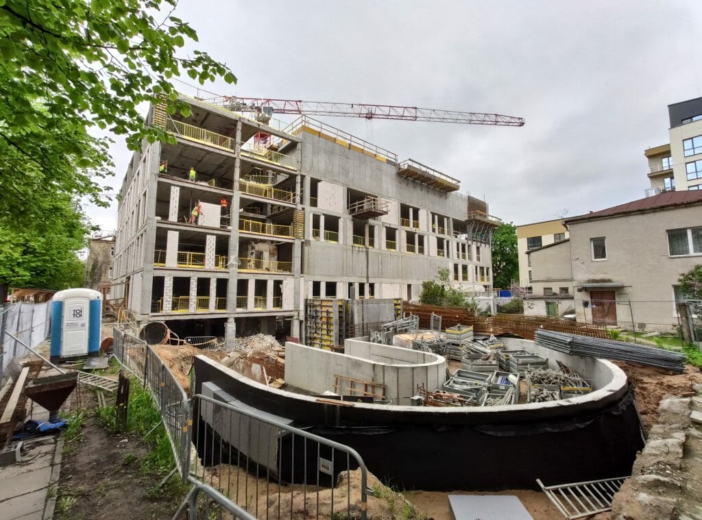 Vadovybės apsaugos tarnyba (T. Ševčenkos g. 13) - Administrative - construction photos