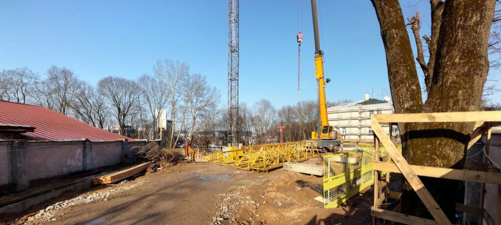 Sierakausko 25 1 etapas (Z. Sierakausko g. 25) - Multi apartment - construction photos