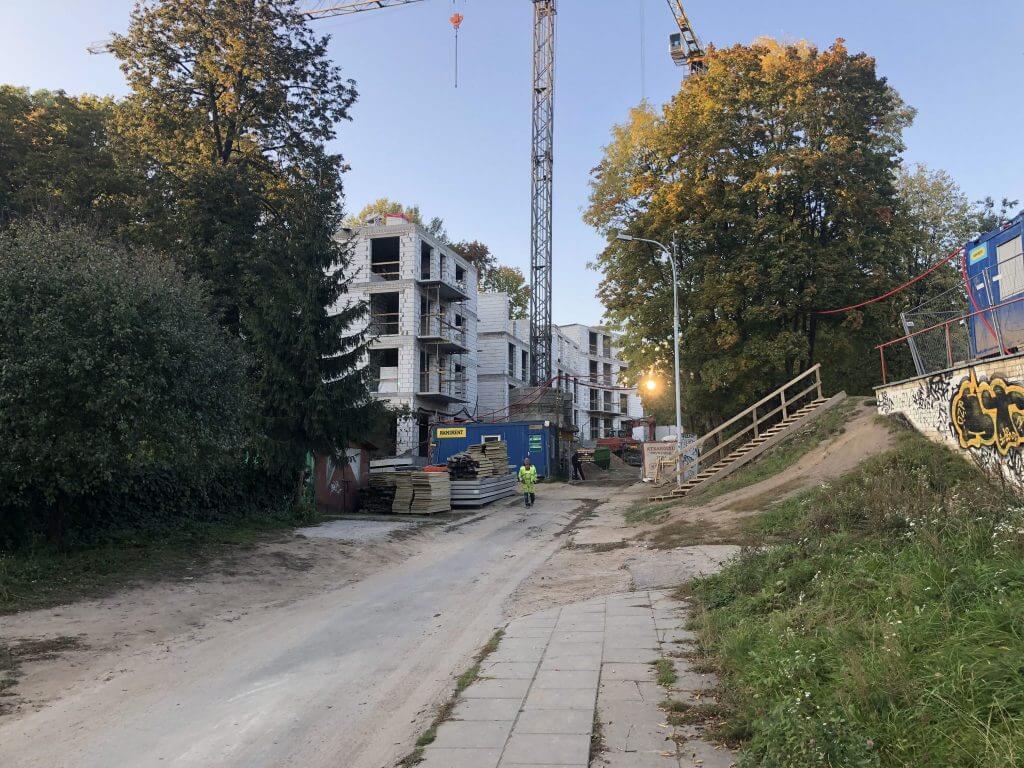 Kanso (Polocko g. 56) - Multi apartment - construction photos