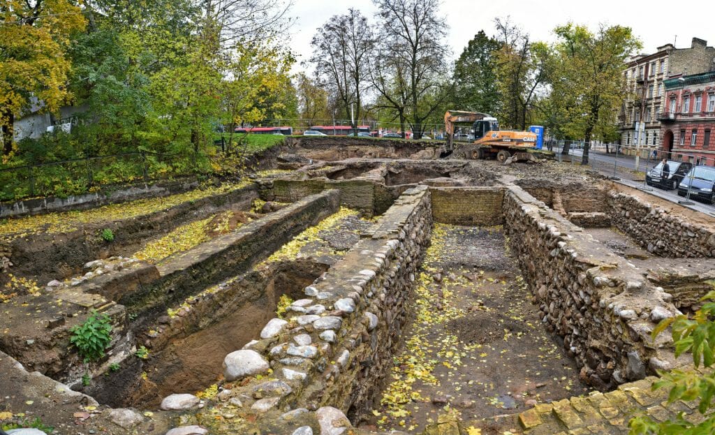 Senamiesčio sodai 1 etapas (Seinų g. 4) - Multi apartment - construction photos