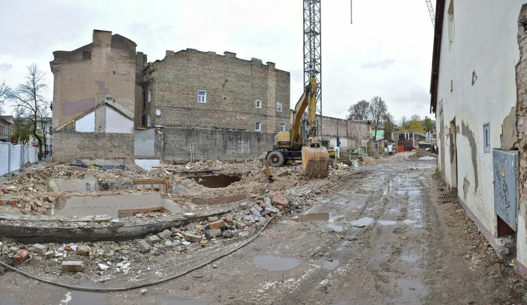 Renesanso (Sodų g. 6) - Multi apartment - construction photos