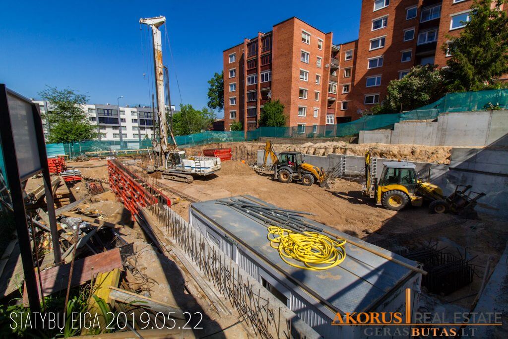 Sapieginės pušynai (Kanklių g. 6) - Daugiabutis - statybų nuotraukos