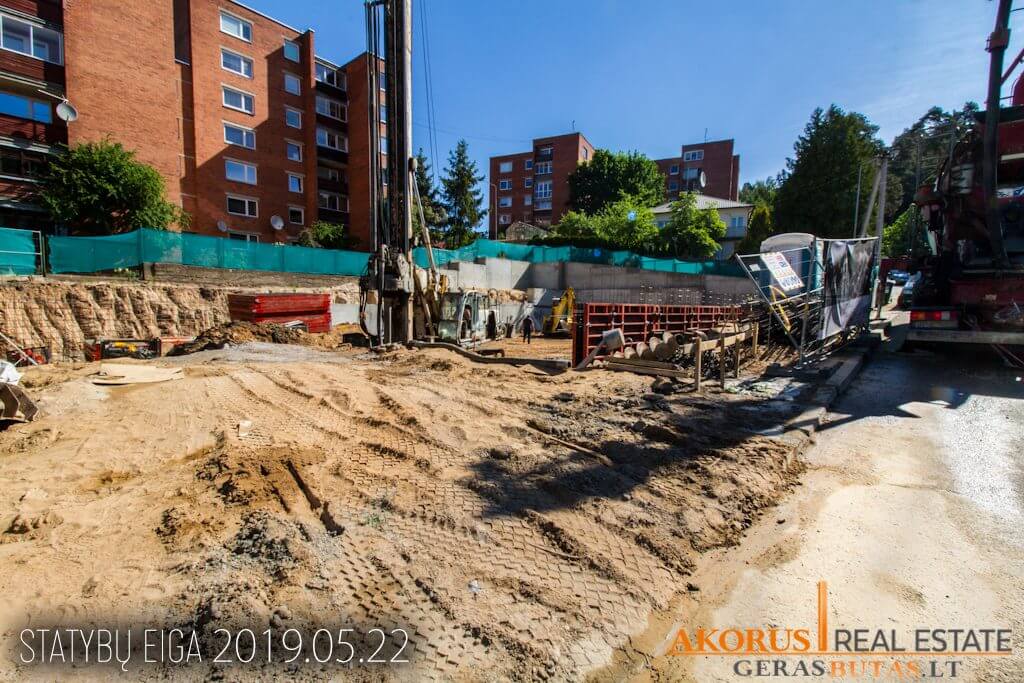 Sapieginės pušynai (Kanklių g. 6) - Daugiabutis - statybų nuotraukos