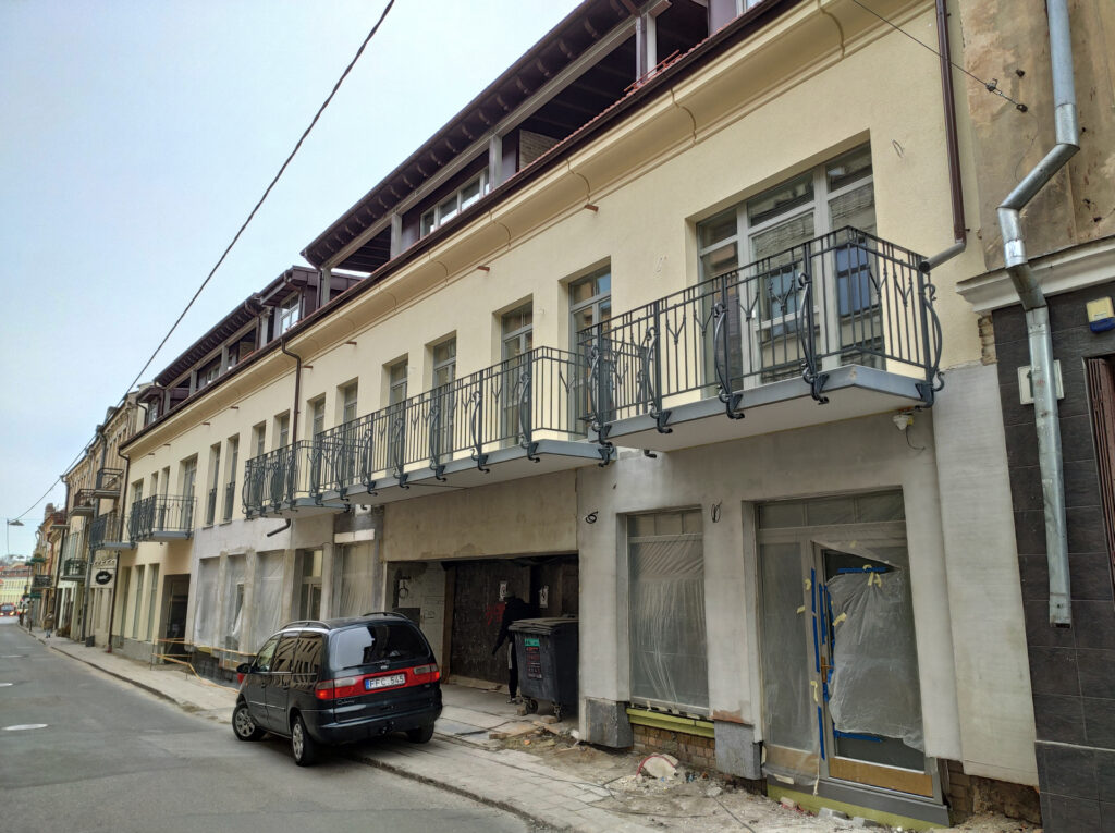 Šv. Stepono 12 (Šv. Stepono g. 12) - Multi apartment - construction photos