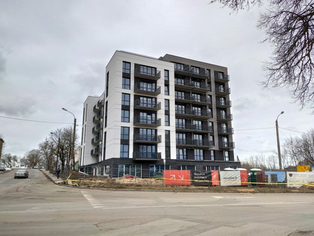Storyline (Algirdo g. 85) - Multi apartment - construction photos