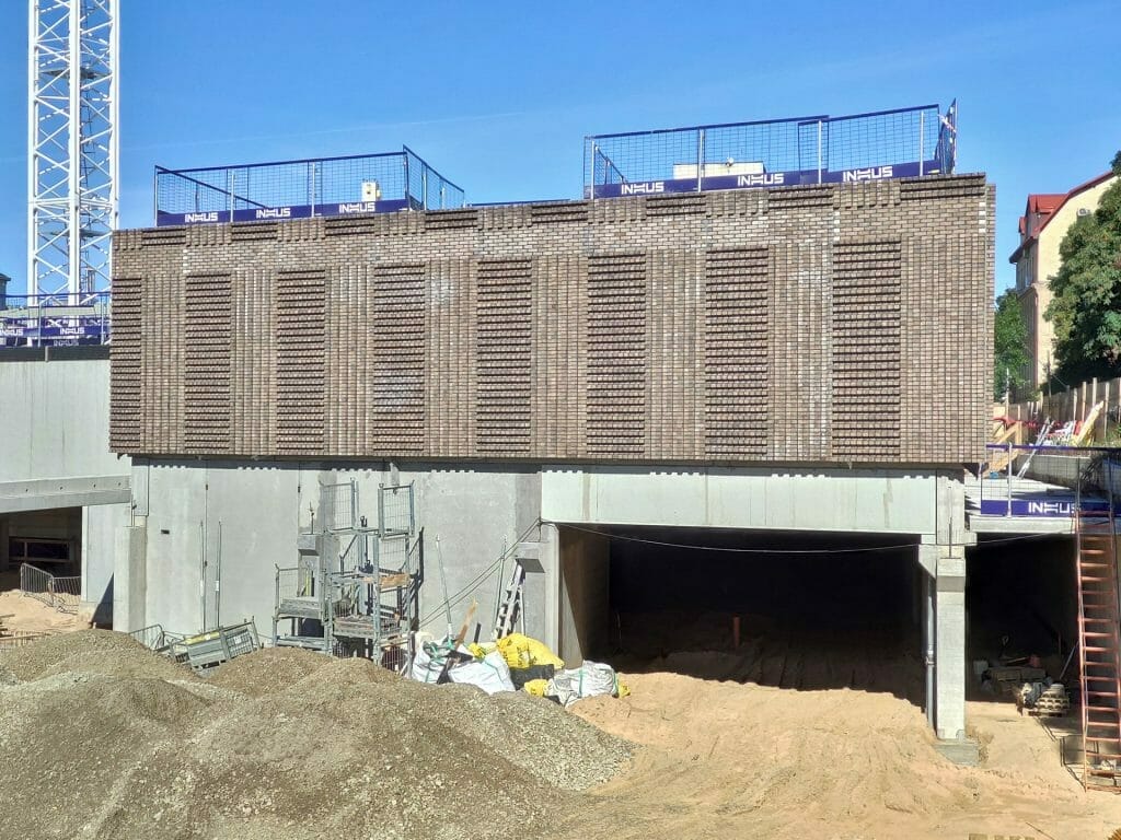 Cyber City 1 etapas (Švitrigailos g. 32) - Office center - construction photos