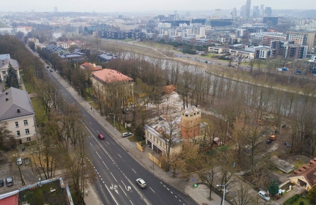 Neries pakopa (T. Kosciuškos g. 32) - Daugiabutis - statybų nuotraukos