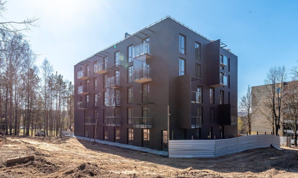 Peteliškių parkas (Peteliškių g. 28) - Daugiabutis - statybų nuotraukos