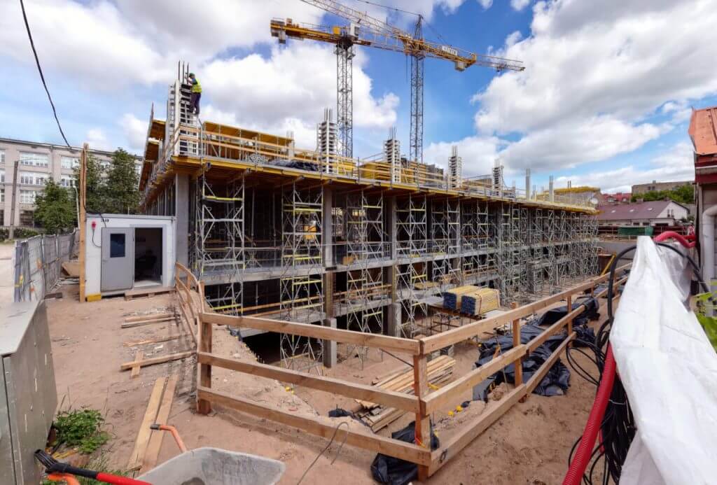 Uptown Park (Švitrigailos g. 13) - Office center - construction photos