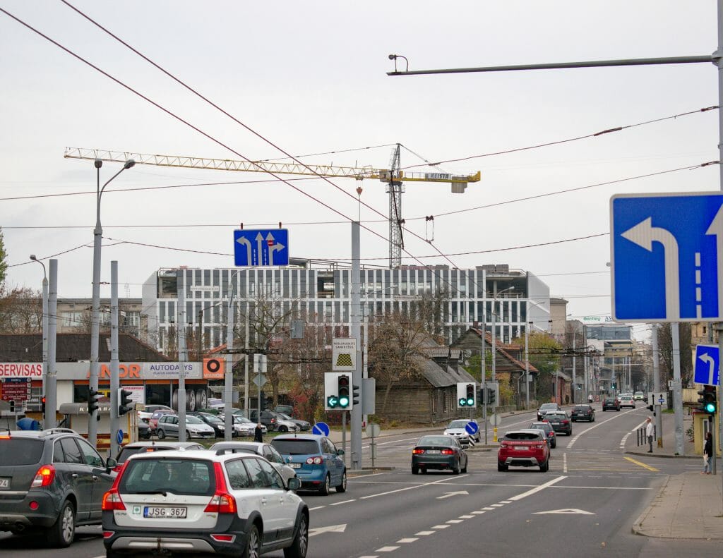 Uptown Park (Švitrigailos g. 13) - Office center - construction photos