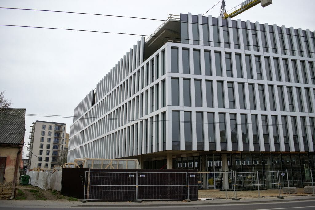Uptown Park (Švitrigailos g. 13) - Office center - construction photos