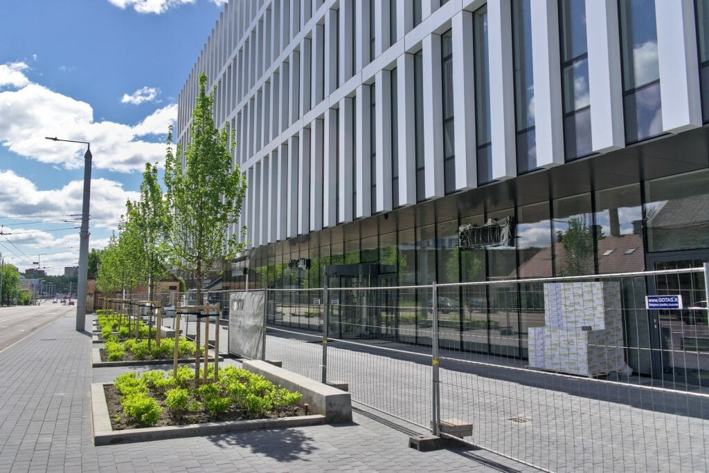 Uptown Park (Švitrigailos g. 13) - Office center - construction photos