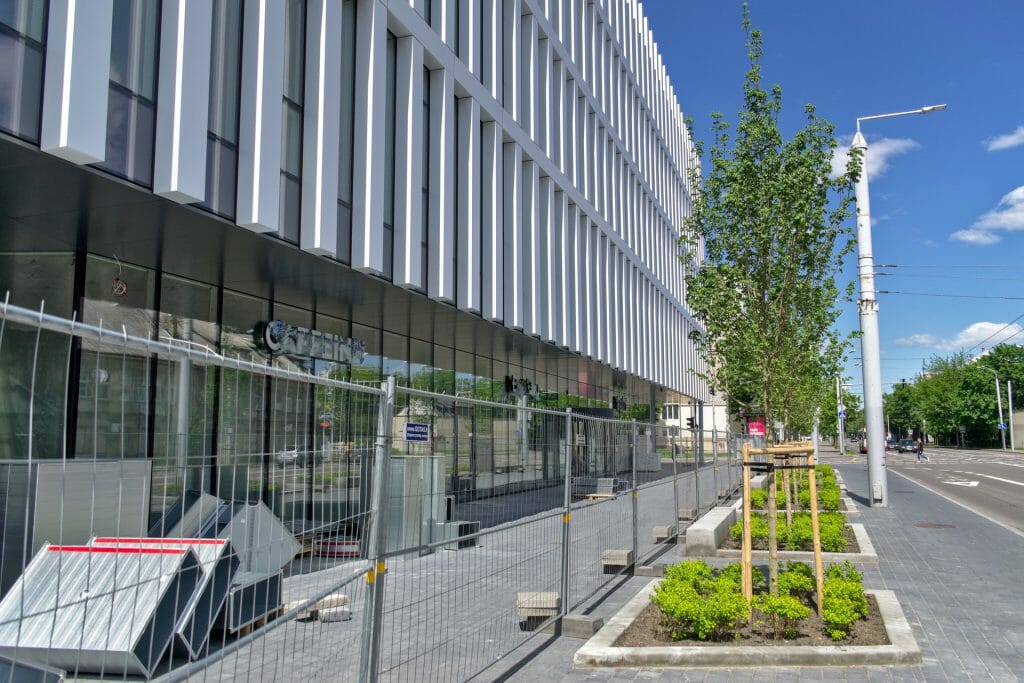 Uptown Park (Švitrigailos g. 13) - Office center - construction photos