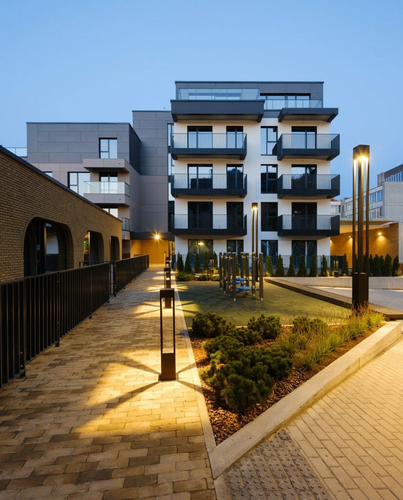 Matau Vilnių 1 etapas (Aludarių g. 5) - Daugiabutis - statybų nuotraukos