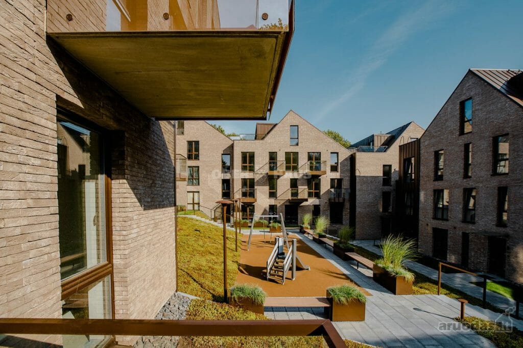 Užupio terasos (Kreivasis skg. 18) - Multi apartment - construction photos