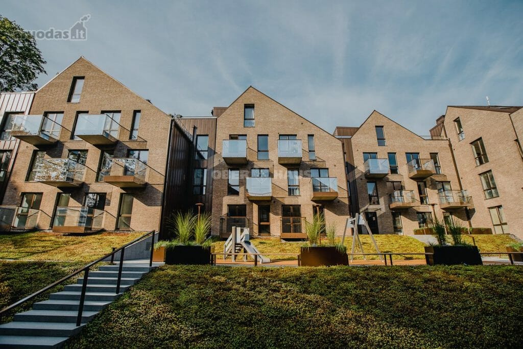 Užupio terasos (Kreivasis skg. 18) - Multi apartment - construction photos