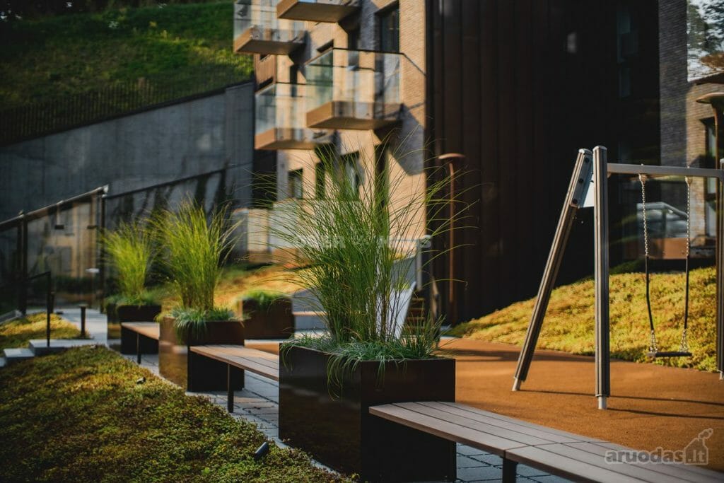 Užupio terasos (Kreivasis skg. 18) - Multi apartment - construction photos