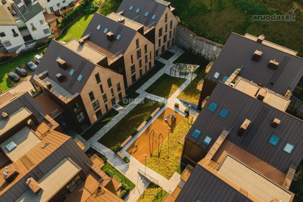 Užupio terasos (Kreivasis skg. 18) - Multi apartment - construction photos