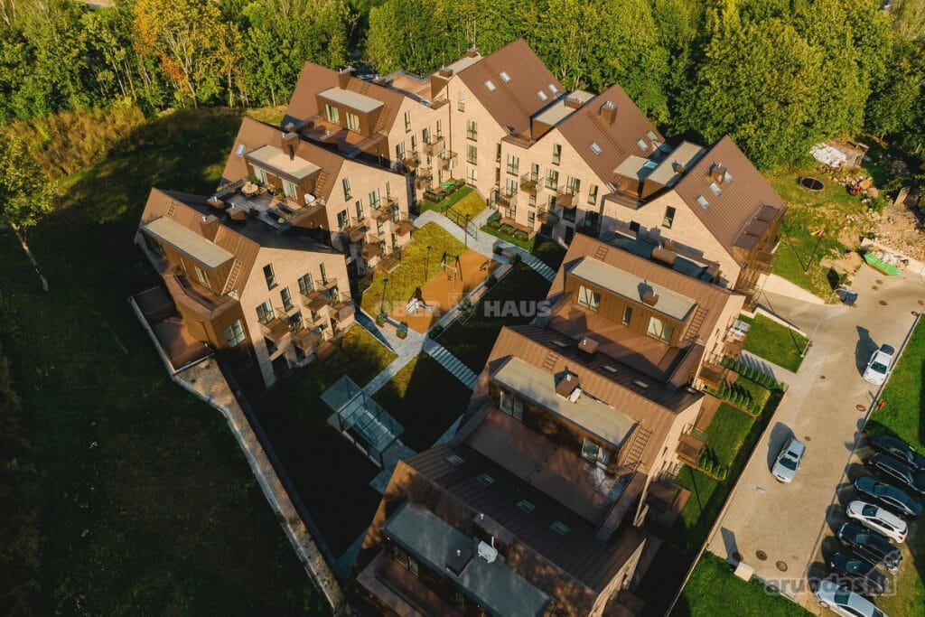 Užupio terasos (Kreivasis skg. 18) - Multi apartment - construction photos