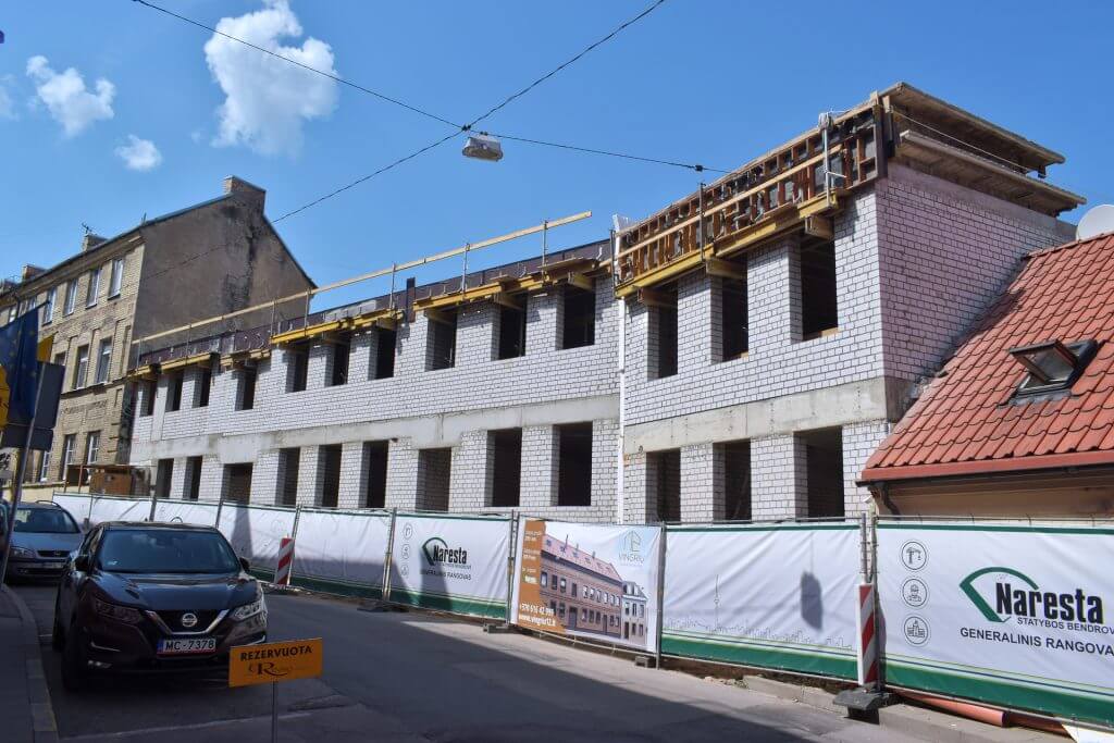 Vingrių 12 (Vingrių g. 12, 12A) - Multi apartment - construction photos