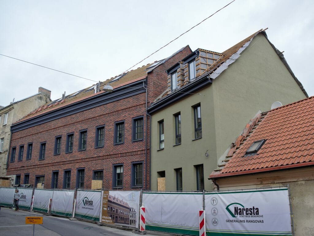 Vingrių 12 (Vingrių g. 12, 12A) - Multi apartment - construction photos